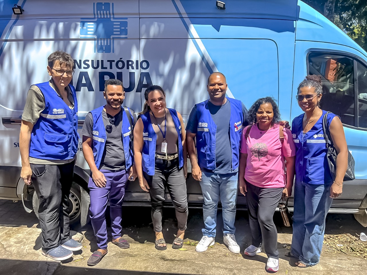 Consultório na Rua em movimento pelo Outubro Rosa