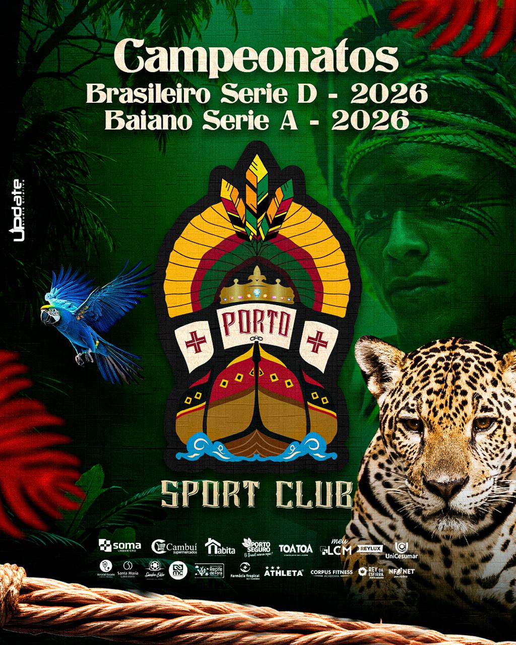 Porto Sport Club garante vaga na Copa do Brasil 2026 e projeta futebol do extremo sul da Bahia no cenário nacional