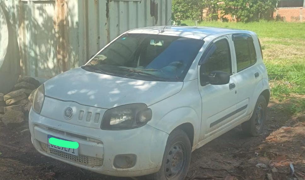 PMBA APRENDE VEÍCULO COM SINAIS DE ADULTERAÇÃO E SUSPEITO DE UTILIZAÇÃO EM CRIMES NA CIDADE DE EUNÁPOLIS