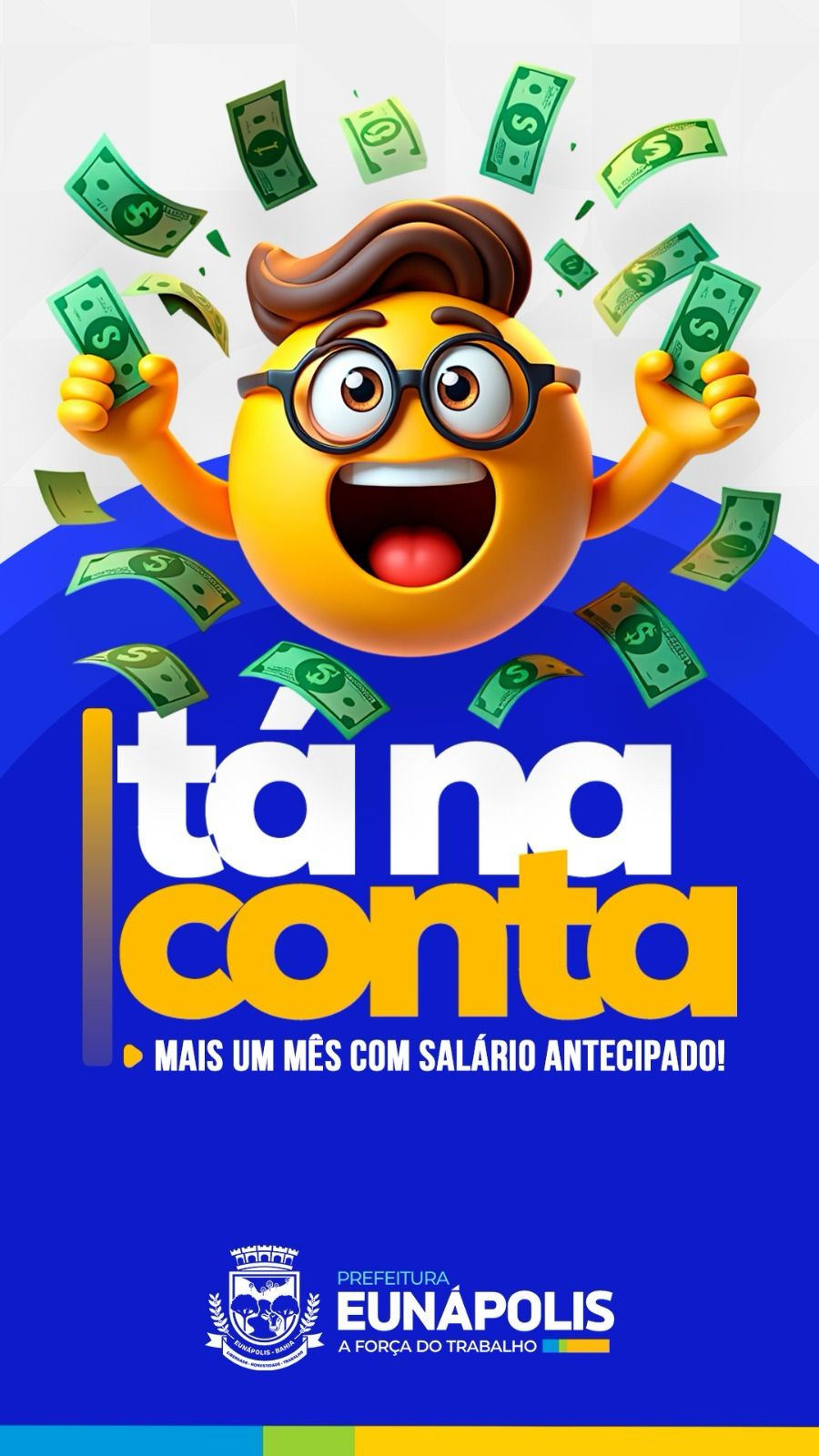 Salário antecipado: Prefeitura de Eunápolis iniciou pagamento dos servidores nesta quarta (29)