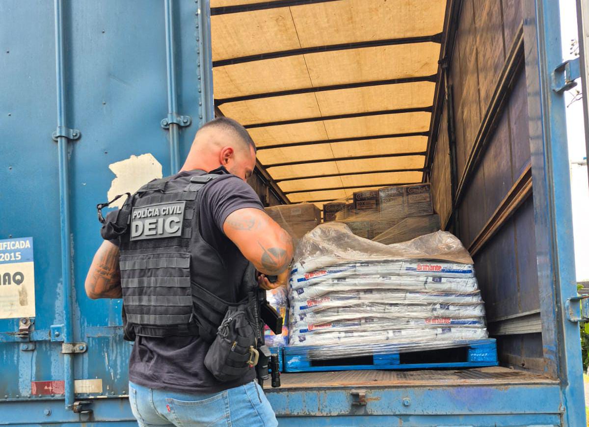 Carga avaliada em R$ 200 mil é recuperada pela Polícia Civil em Salvador