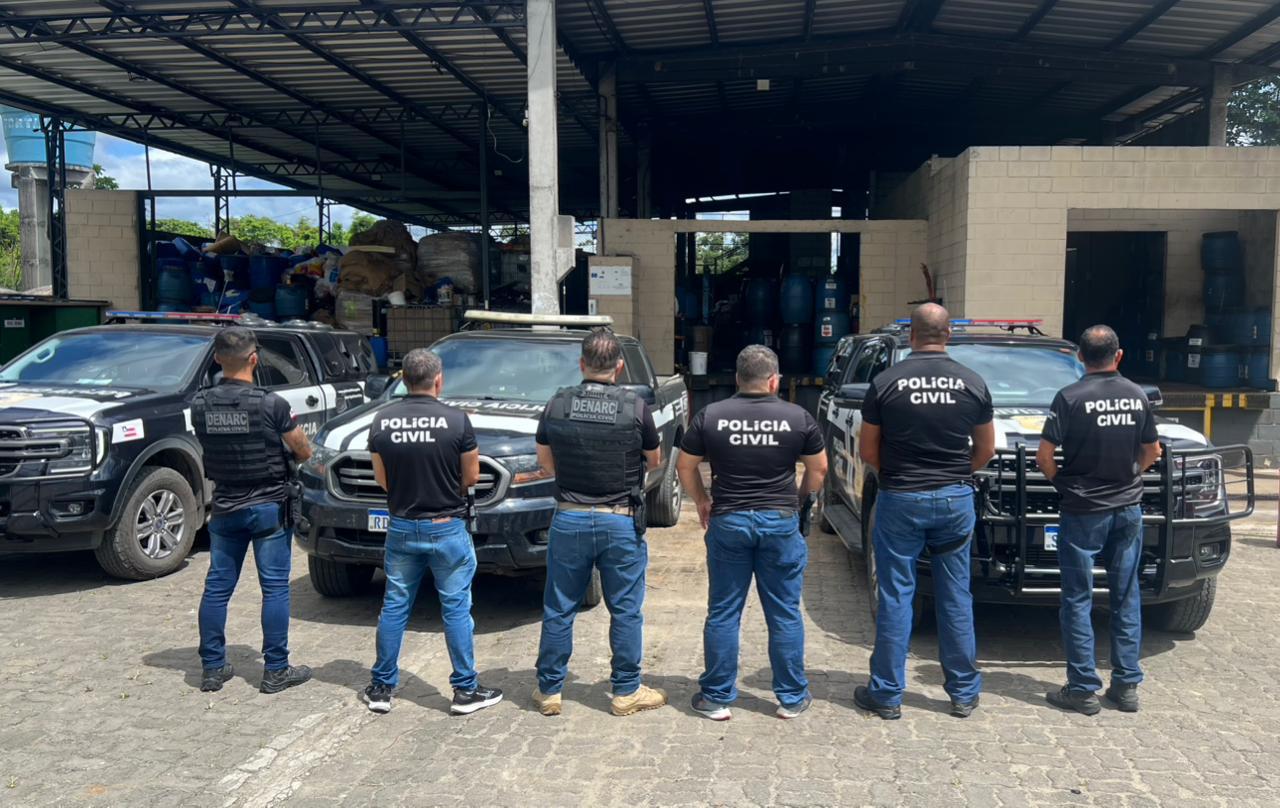 Drogas apreendidas em Itabuna são incineradas durante operação integrada