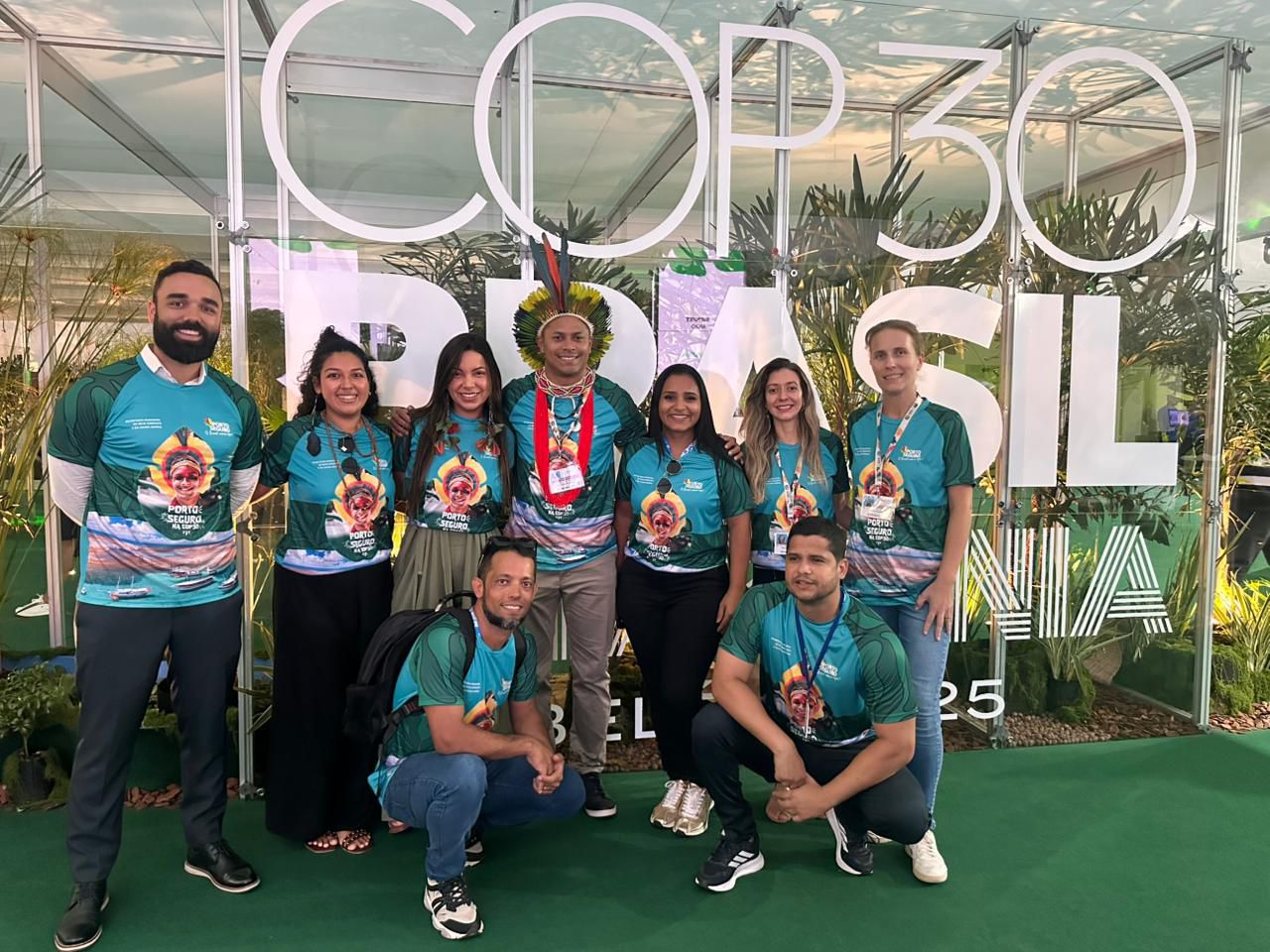 Delegação de Porto Seguro participa da COP30 avançando na construção da política climática do município