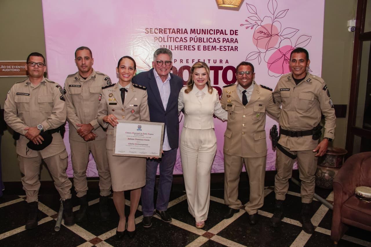 Porto Seguro homenageia autoridades que atuam no combate à violência contra a mulher