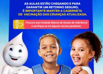 Prefeitura de Eunápolis reforça atualização da vacinação antes da volta às aulas