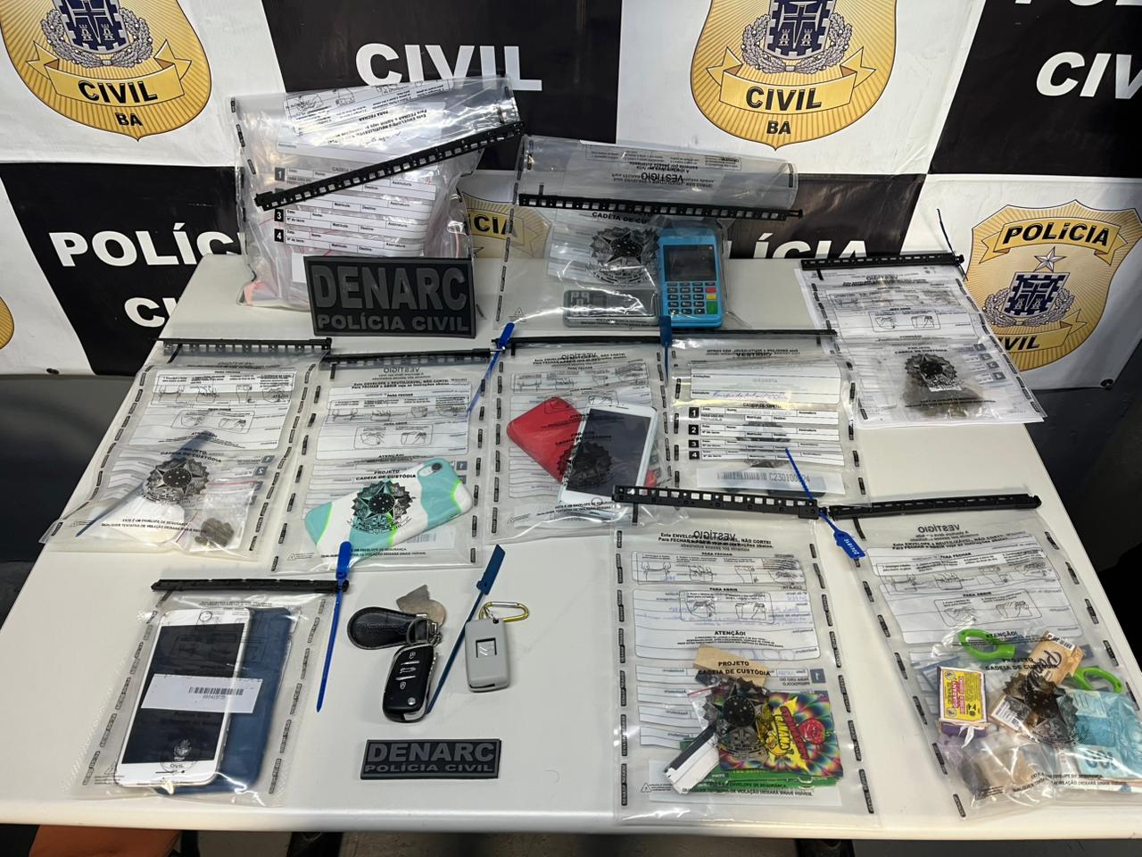 Polícia Civil deflagra operação contra o tráfico no centro da capital