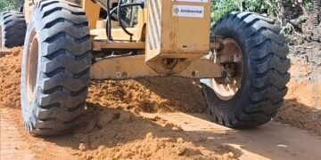 Manutenção das estradas vicinais beneficia comunidade Bom Jesus, próximo a Trancoso