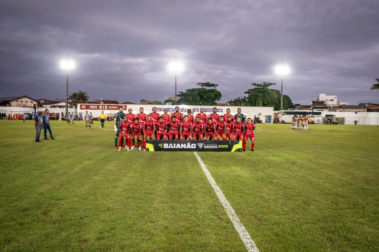 Porto Sport Club vira sobre a Jacuipense e estreia com vitória no Baianão 2026
