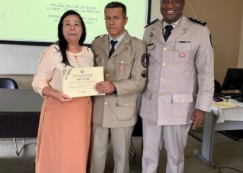 Comandante participa de promoção de cabo da 87ª CIPM