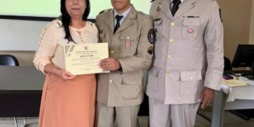 Comandante participa de promoção de cabo da 87ª CIPM