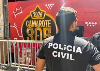 Polícia Civil utiliza camarote interditado na Barra para monitorar o Carnaval