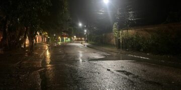 Estrada da Balsa não registra alagamento após forte chuva em Porto Seguro