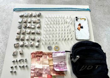 PMBA REALIZA PRISÃO POR TRÁFICO DE DROGAS