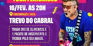 Bloco Não É Não faz troca solidária por abadá e desfila dia 16 com Tuca Fernandes
