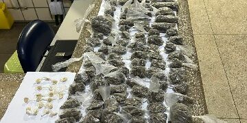 PM cumpre mandado de prisão e apreende quase 2kg de drogas em Medeiros Neto
