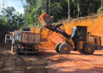 Secretarias de Obras e Litoral Sul intensificam patrolamento na Estrada dos Búfalos e de Caraíva