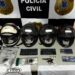 POLÍCIA CIVIL PRENDE SUSPEITO DE TENTATIVA DE HOMICÍDIO E APREENDE ARMA E DROGAS EM EUNÁPOLIS