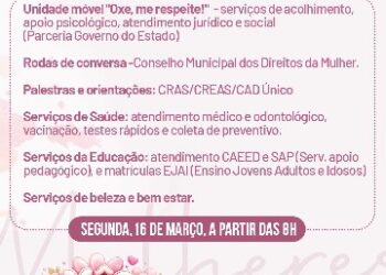 Mês da Mulher: Programação segue com atividades esportivas e ações de cuidado em Eunápolis