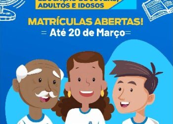 Prefeitura de Eunápolis abre matrículas para Educação de Jovens, Adultos e Idosos