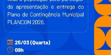 Prefeitura de Eunápolis convida população para apresentação do Plano de Contingência 2026