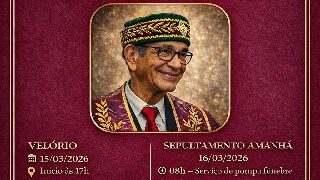 Nota de pesar pelo falecimento de Arenilton Barreto Sampaio