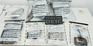 Polícia Civil apreende munições e acessórios táticos durante investigação de extorsão mediante sequestro