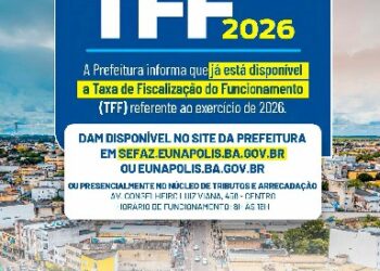 TFF 2026: Contribuintes têm até 30 de abril para garantir regularidade de suas atividades