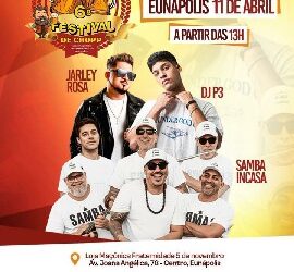 Festival de Chopp 2026 promete movimentar Eunápolis com música, diversão e solidariedade