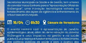 Prefeitura de Eunápolis lança SisDengue na quinta-feira (16), inovação tecnológica no combate às arboviroses