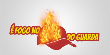 É FOGO NO BONÉ DO GUARDA.