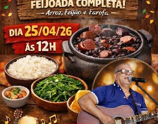 SÁBADO DE FEIJOADA com música ao vivo com ARI SERESTEIRO