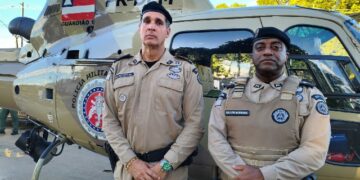 Helicóptero da PMBA chega ao extremo sul para reforçar combate ao crime organizado