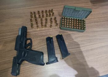 PMBA APREENDE ARMA DE FOGO