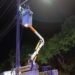 Orla Norte recebe manutenção da iluminação pública em diversos trechos