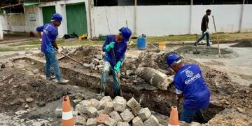 Prefeitura de Eunápolis intensifica ações de limpeza e desobstrução da rede pluvial em diversos pontos da cidade
