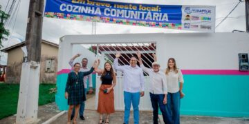 Eunápolis recebe equipe do Bahia Sem Fome nas futuras instalações da Cozinha Comunitária Municipal, na Colônia