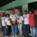 São 1200 marmitas por semana, para combater a fome na região.