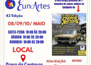Feira de Artesanato EunArtes  43° EDIÇÃO!