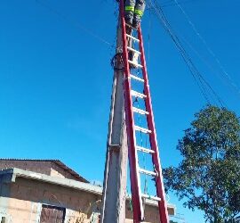 Patrolamento de vias e modernização da iluminação pública chegam à comunidade de Sapirara