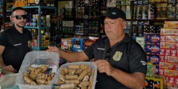 24 mil fogos de artifício irregulares e artesanais são apreendidos em Catu