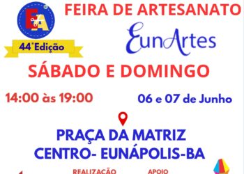 Feira de Artesanato EunArtes   43° EDIÇÃO!
