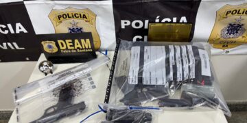 Polícia Civil apreende armas de fogo e munições em Feira de Santana