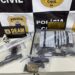Polícia Civil apreende armas de fogo e munições em Feira de Santana