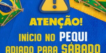 A PREFEITURA DE Eunápolis avisa: o São João do Pequi foi adiado para sábado 13/06