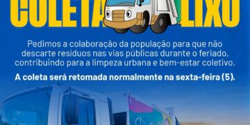 Prefeitura de Eunápolis informa que não haverá coleta de lixo no feriado de Corpus Christi