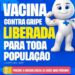 Vacinação contra a gripe é liberada para toda a população em Eunápolis