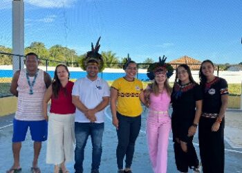Secretária da Mulher de Porto Seguro visita obras municipais nas áreas de Educação e Saúde