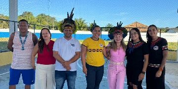 Secretária da Mulher de Porto Seguro visita obras municipais nas áreas de Educação e Saúde