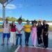 Secretária da Mulher de Porto Seguro visita obras municipais nas áreas de Educação e Saúde