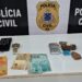 POLÍCIA CIVIL PRENDE EM FLAGRANTE TRAFICANTE DE DROGAS NA REGIÃO CENTRAL DE PORTO SEGURO.
